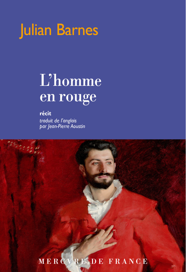 L'homme en rouge - Julian Barnes - MERCURE DE FRAN