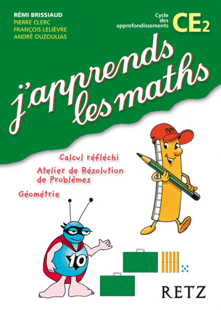 APPRENDS LES MATHS CE2 FICHIER -  Collectif - RETZ