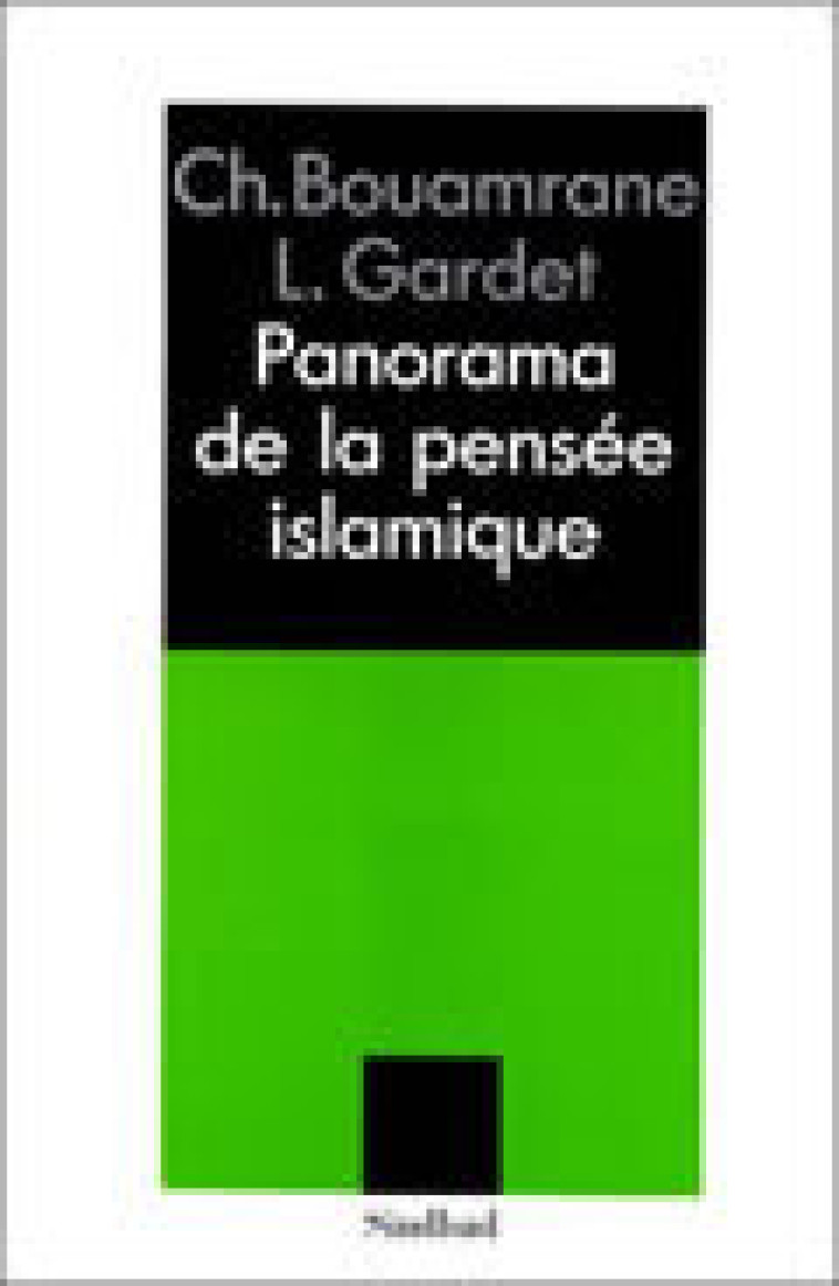 Panorama de la pensée islamique - Louis Gardet - ACTES SUD