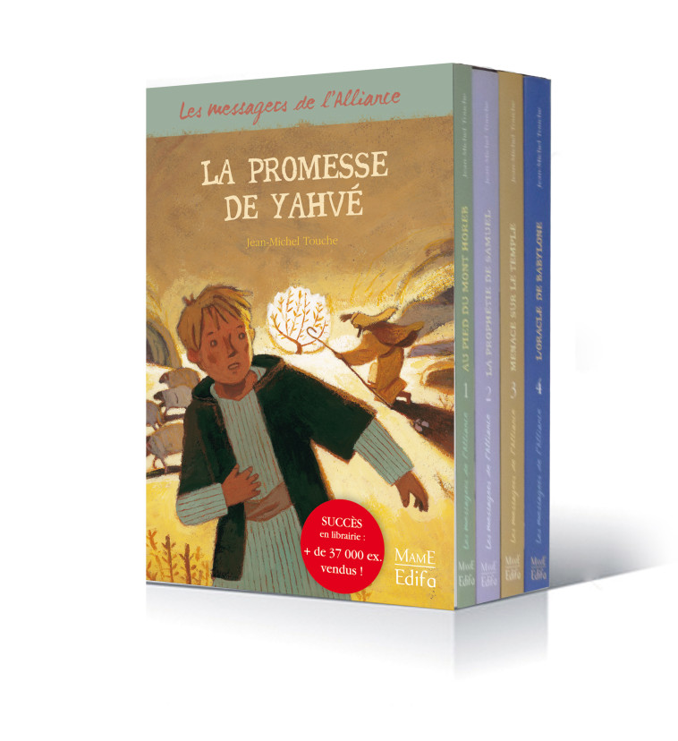 PROMESSE YAVHE (COFFRET ANCIEN TESTAMENT - 4 TOMES) - Jean-Michel Touche - MAME