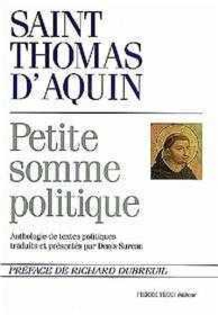 Petite somme politique -  St Thomas d'Acquin - TEQUI