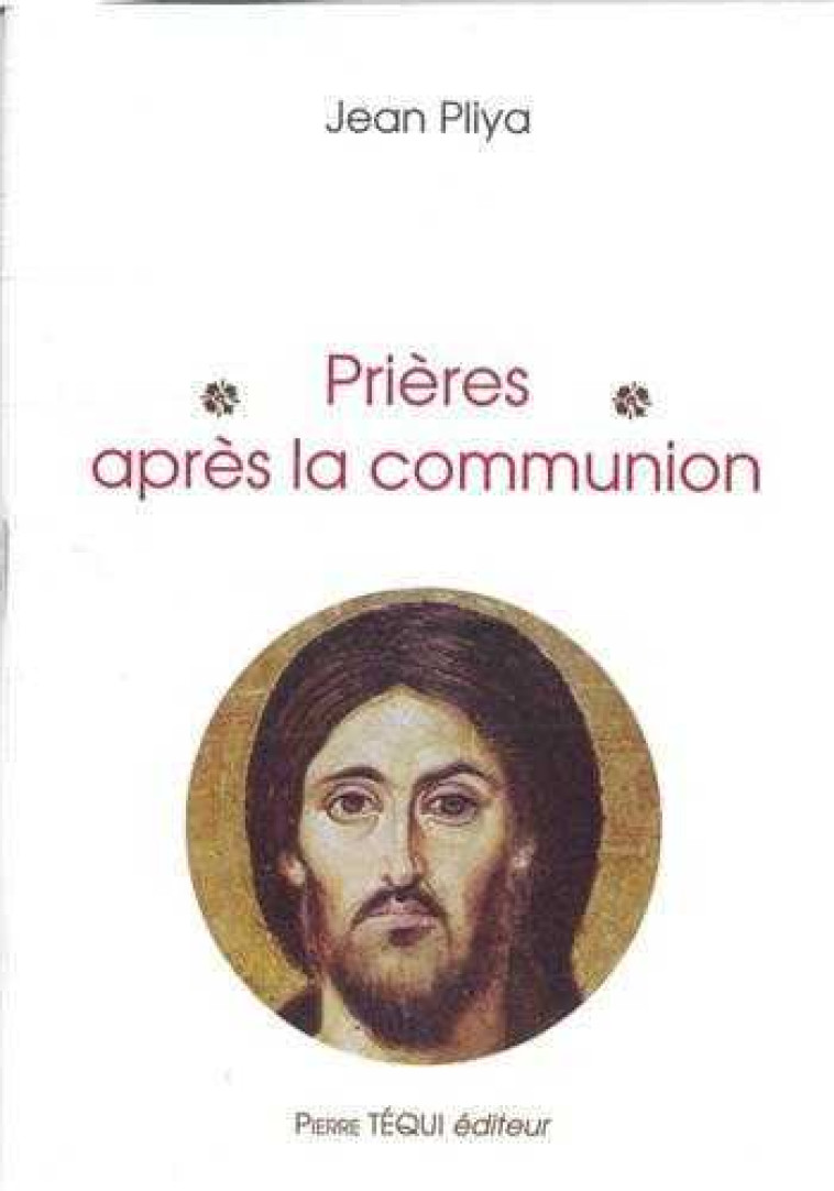 Prières après la communion - Jean Pliya - TEQUI