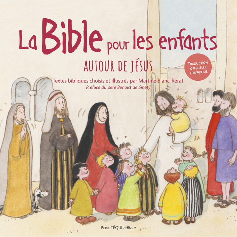 La Bible pour les enfants (jaquette rouge) - Martine BLANC-RERAT - TEQUI