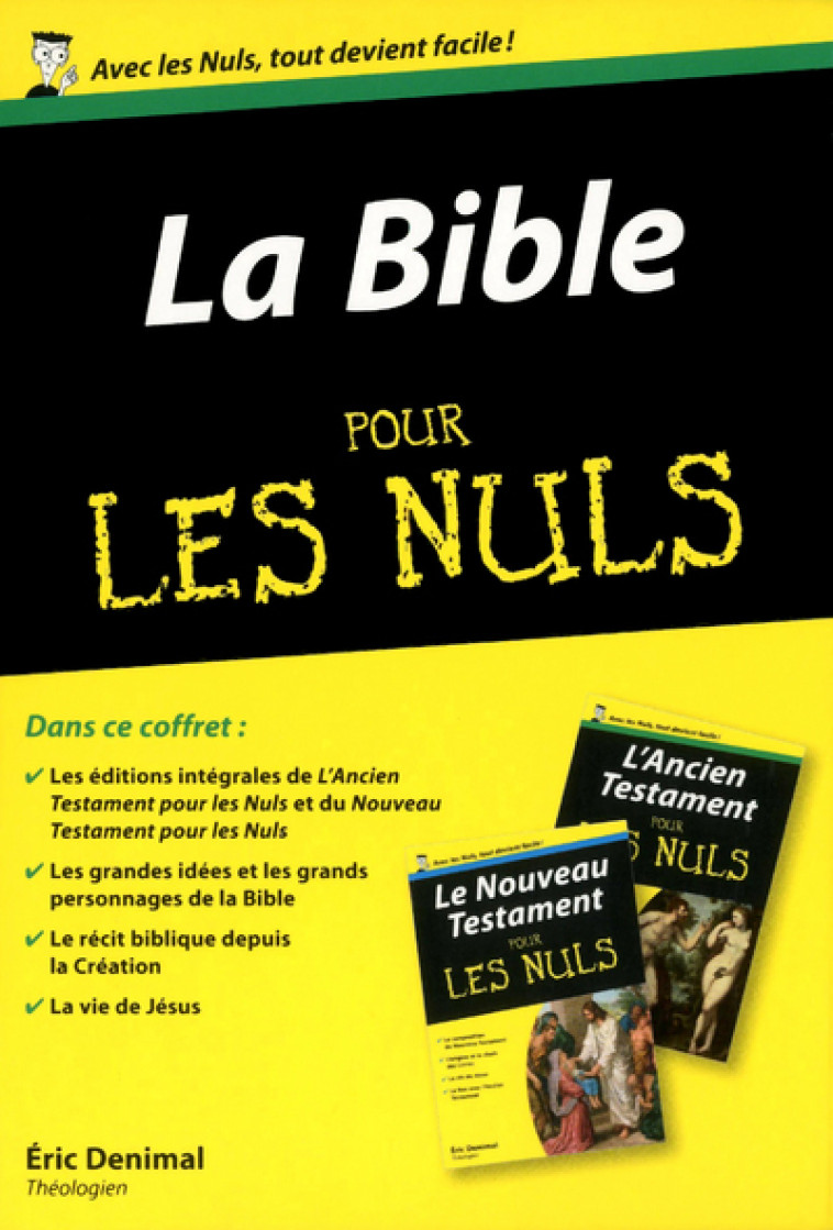 Coffret La Bible Pour les nuls - Éric Denimal - POUR LES NULS
