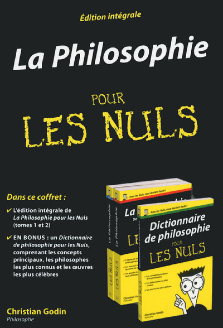 Coffret la Philosophie Pour les Nuls - Edition intégrale - Christian Godin - POUR LES NULS