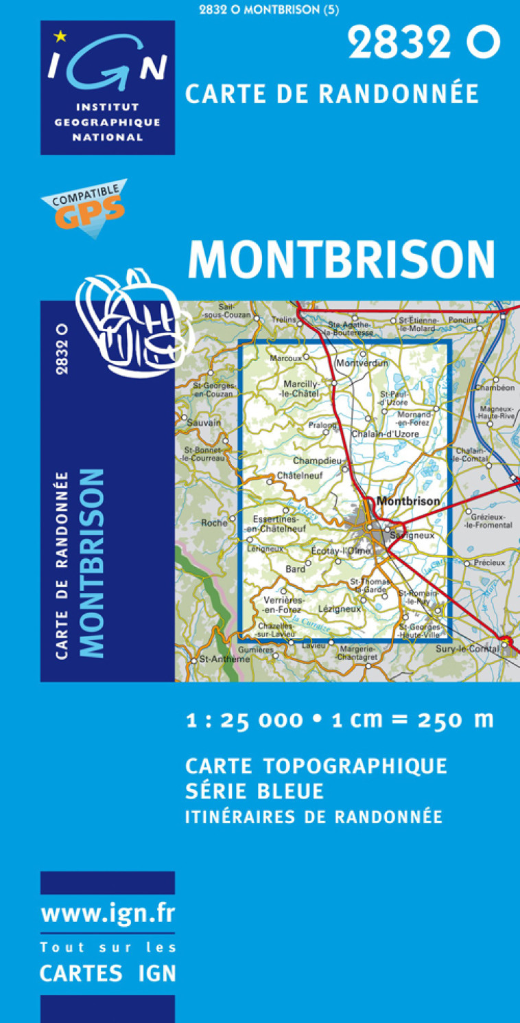 2832O Montbrison - XXX - IGN