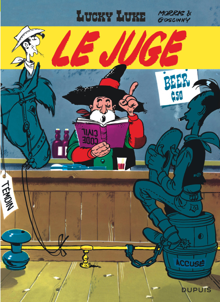 Lucky Luke - Tome 13 - Le Juge -  MORRIS - DUPUIS