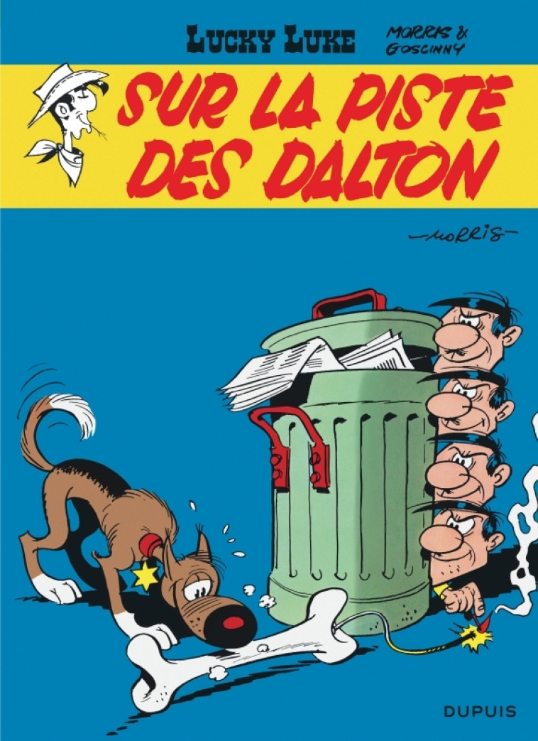 Lucky Luke - Tome 17 - Sur la piste des Dalton -  MORRIS - DUPUIS