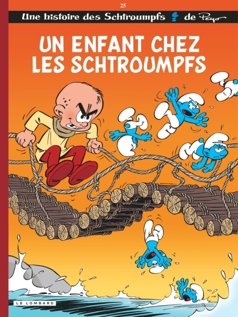 Les Schtroumpfs Lombard - Tome 25 - Un Enfant chez les Schtroumpfs -  Díaz Vizoso Miguel - LOMBARD