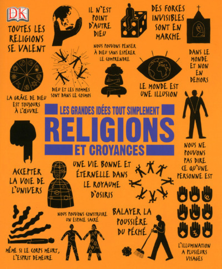 Religions et croyances - Les grandes idées tout simplement -  Collectif - DORLING KINDERS