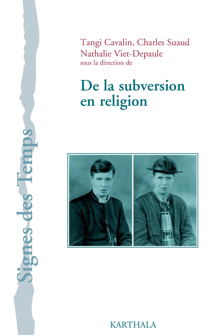 De la subversion en religion - Tangi Cavalin - KARTHALA