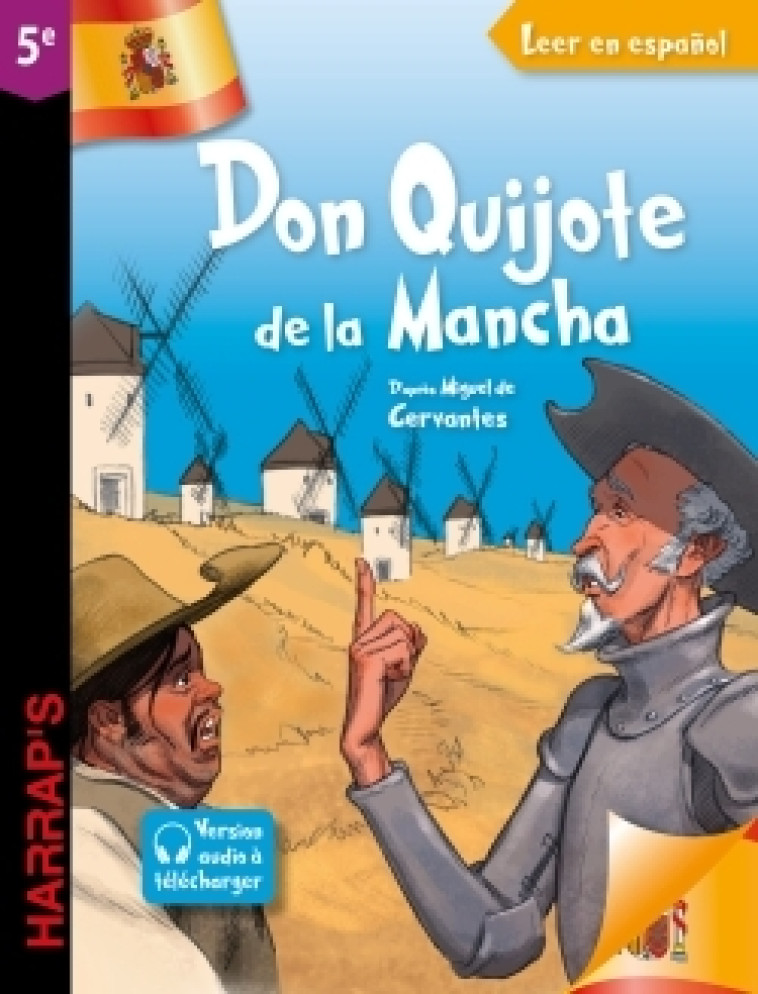 Harrap's Don Quijote de la Mancha - 5e - Miguel Cervantes Saavedra - HARRAPS