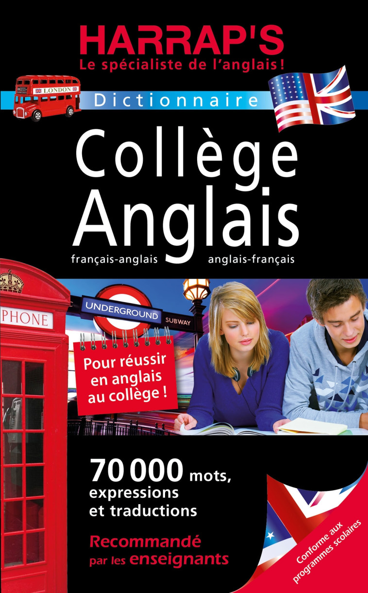 Harrap's collège français-anglais / anglais-français -   - HARRAPS