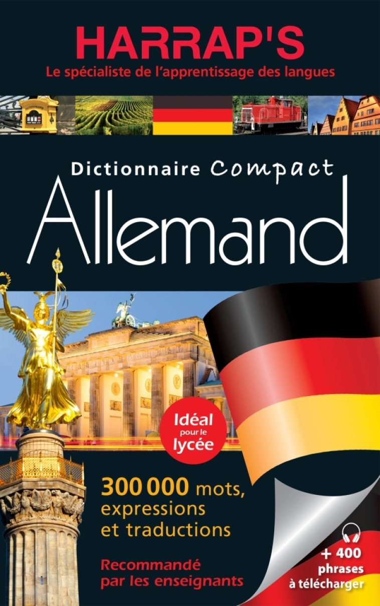 Harrap's dictionnaire compact allemand -   - HARRAPS