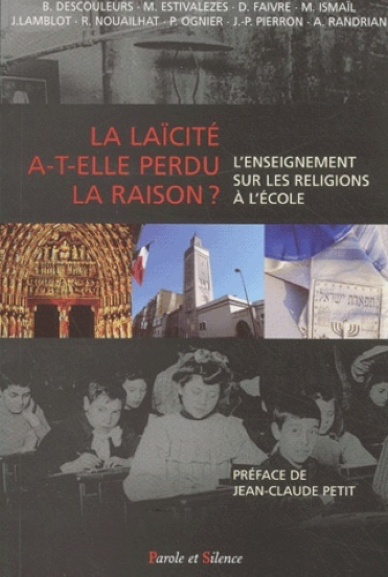 laicite a-t-elle perdue la raison -  Descouleurs b - PAROLE SILENCE