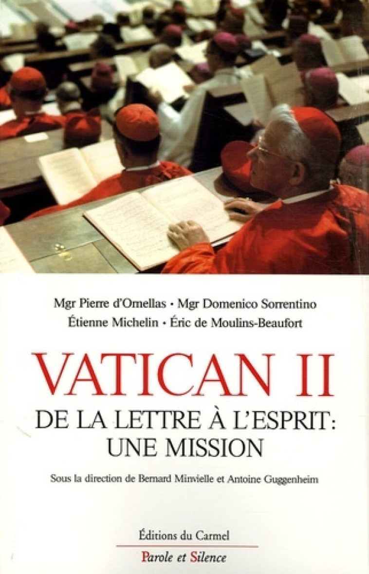 Vatican ii de l esprit a la lettre - Étienne Michelin - PAROLE SILENCE