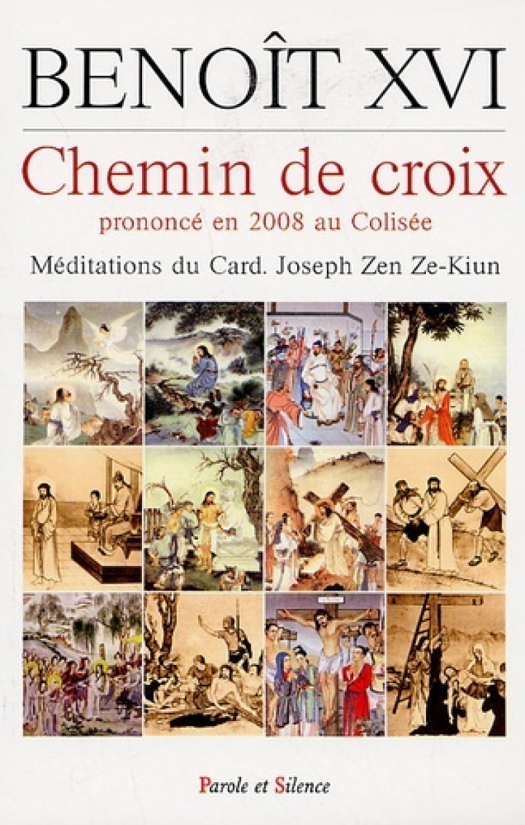 chemin de croix au colisee 2008 -  Benoît XVI - PAROLE SILENCE