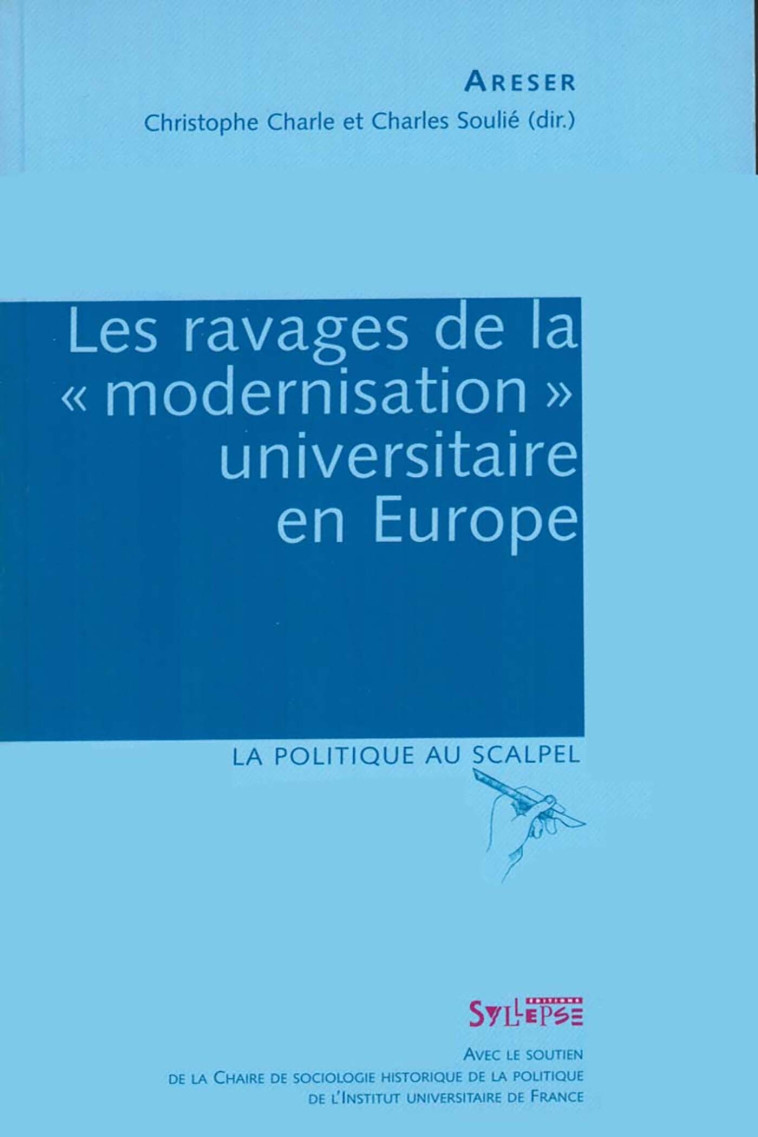 ravages de la modernisation universitaire -  Charles christophe - SYLLEPSE