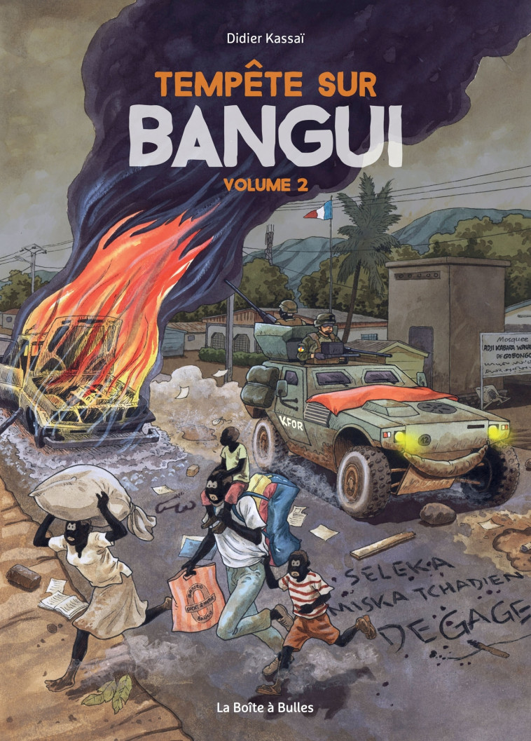 Tempête sur Bangui vol. 2 - Didier Kassaï - BOITE A BULLES