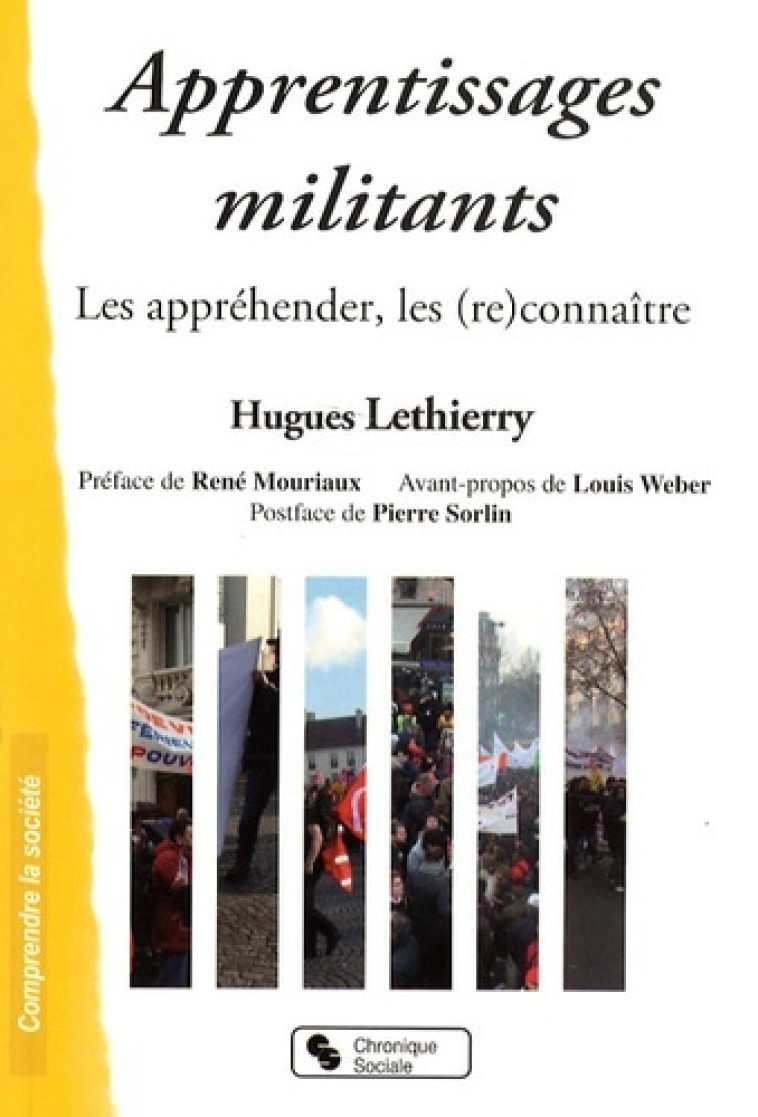 Apprentissages militants les appréhender, les reconnaître - Hugues Lethierry - CHRONIQUE SOCIA