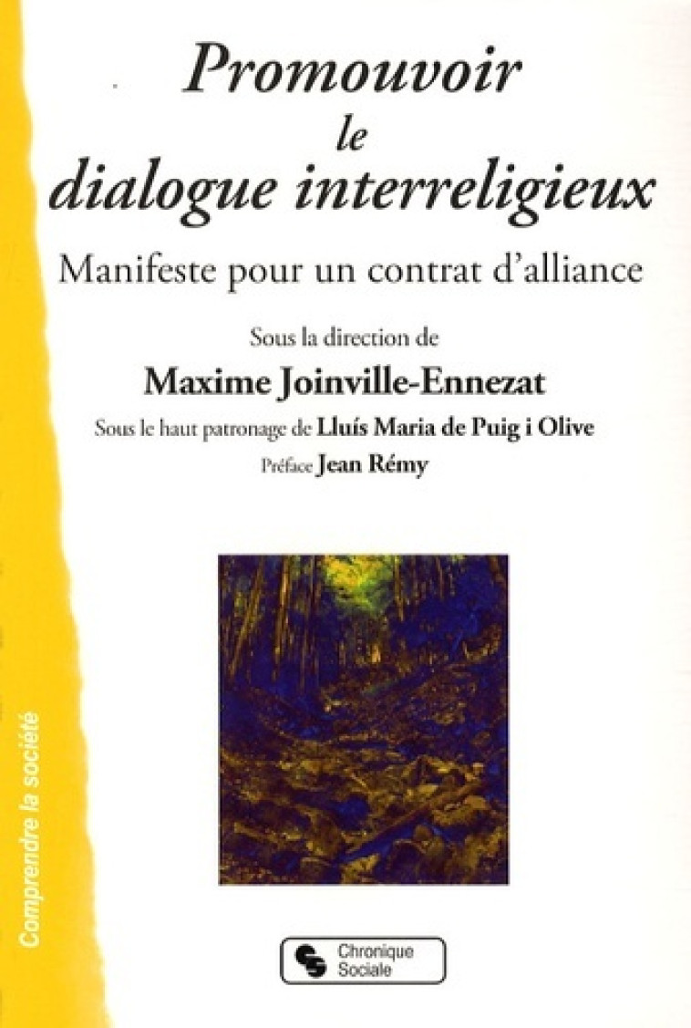 Promouvoir le dialogue interreligieux manifeste pour un contrat d'alliance -  JOINVILLE - CHRONIQUE SOCIA