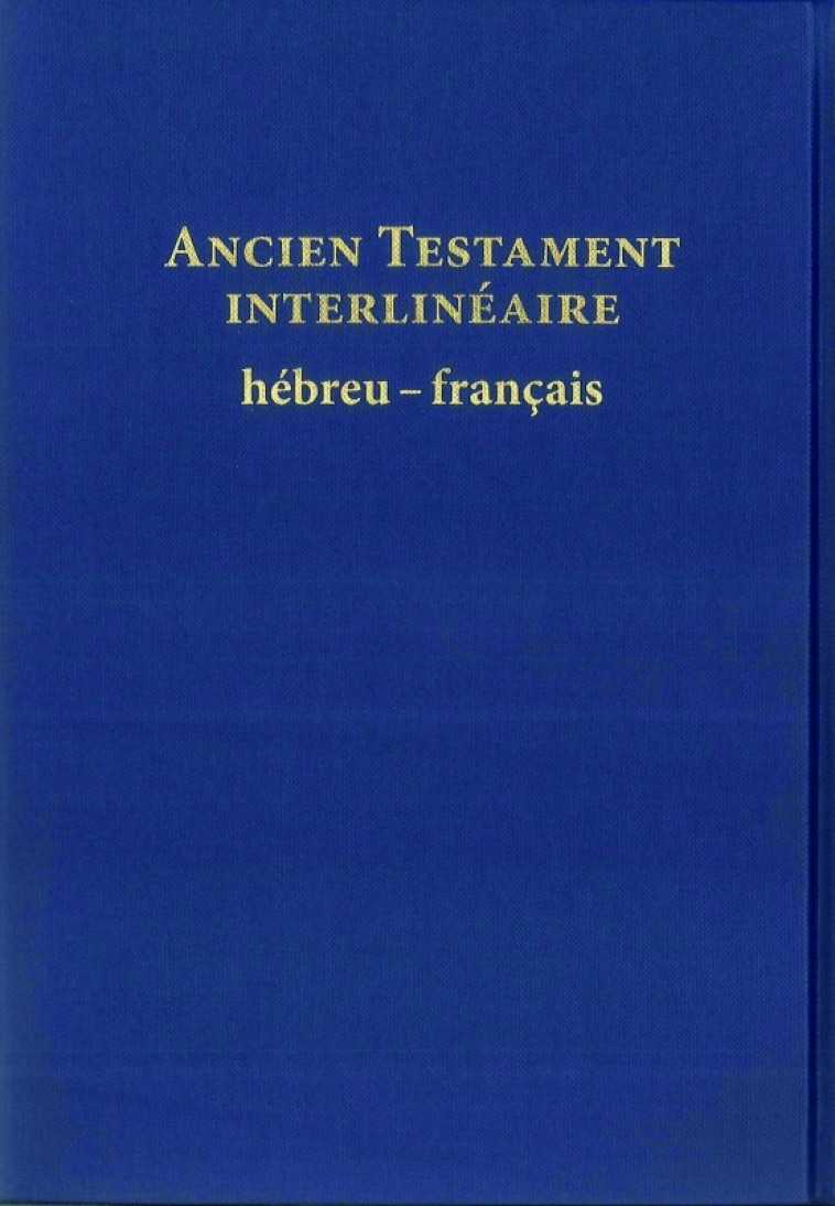 Ancien Testament - XXX - BIBLI O