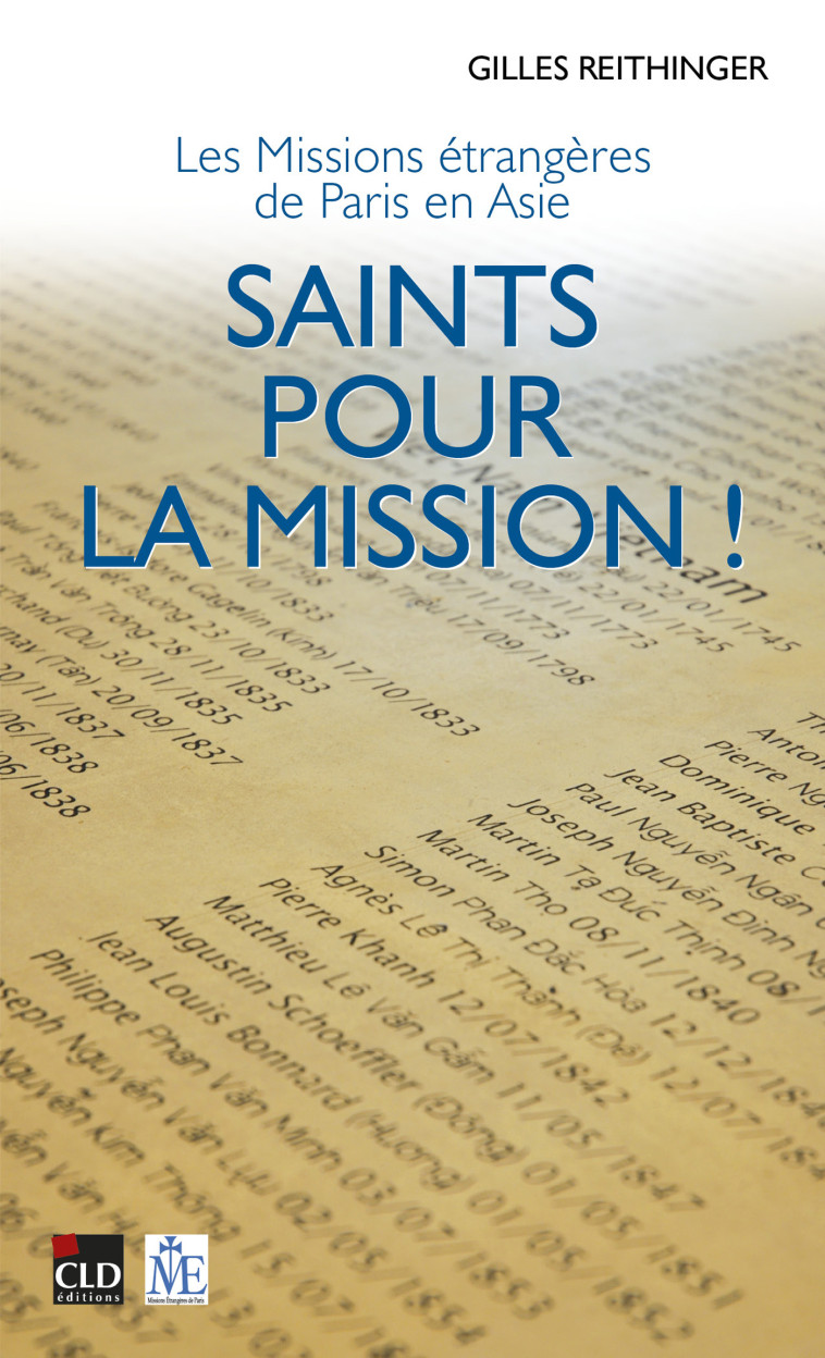 Saints pour la mission - G REITHINGER - CLD