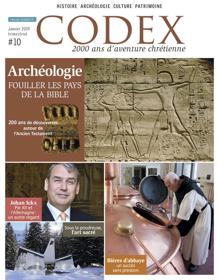 Codex 10 L'archéologie biblique -  Collectif - CLD