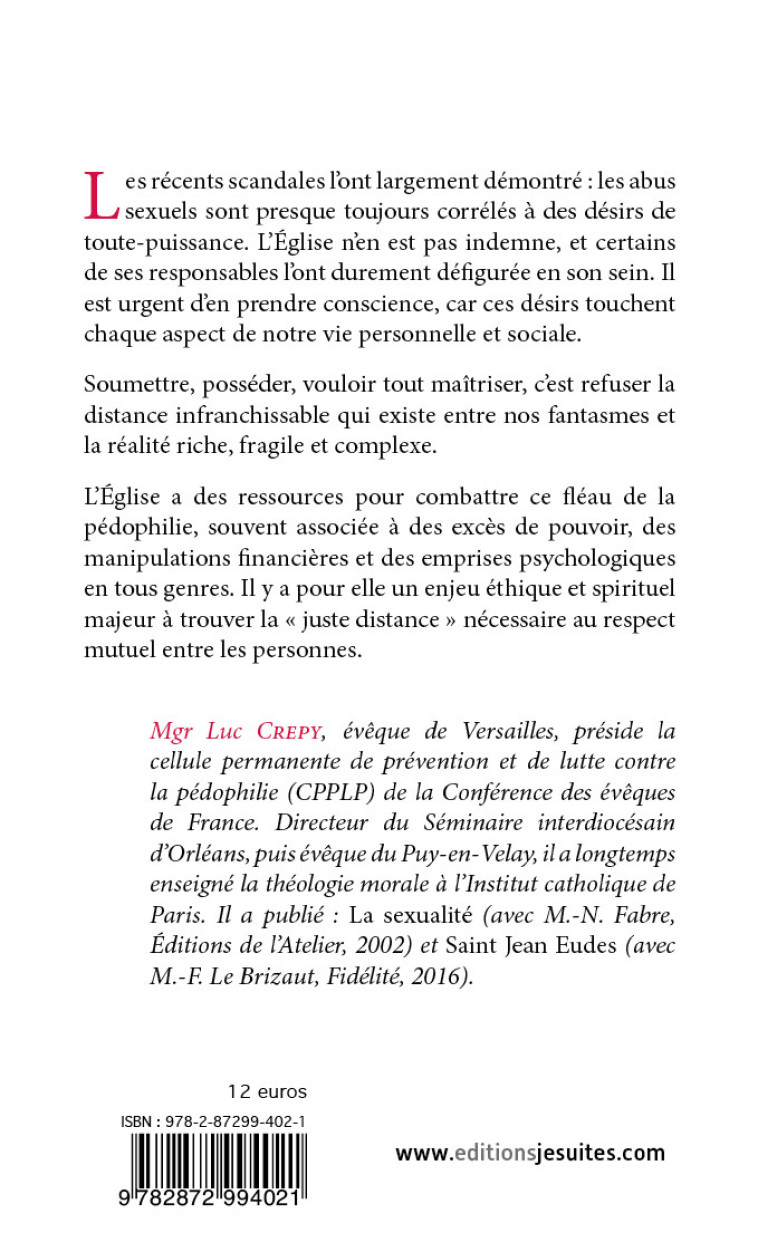 La foi à l'épreuve de la toute-puissance - Luc CREPY - LESSIUS