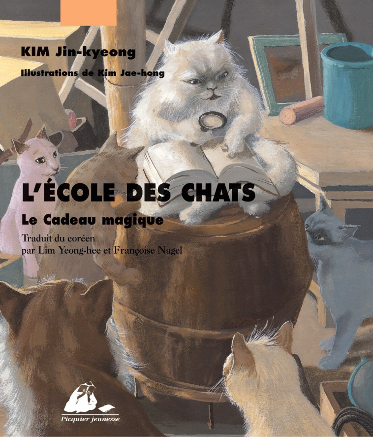 LE ECOLE DES CHATS 2 - CADEAU MAGIQUE - Jin-kyeong KIM - PICQUIER