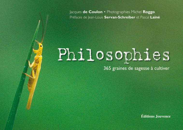 Philosophies n°8 - Jacques De coulon - JOUVENCE