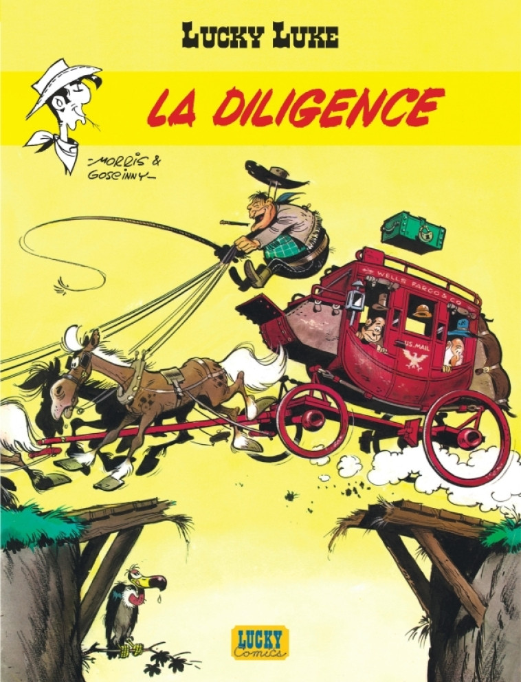 Lucky Luke - Tome 1 - La Diligence -  Goscinny - LUCKY