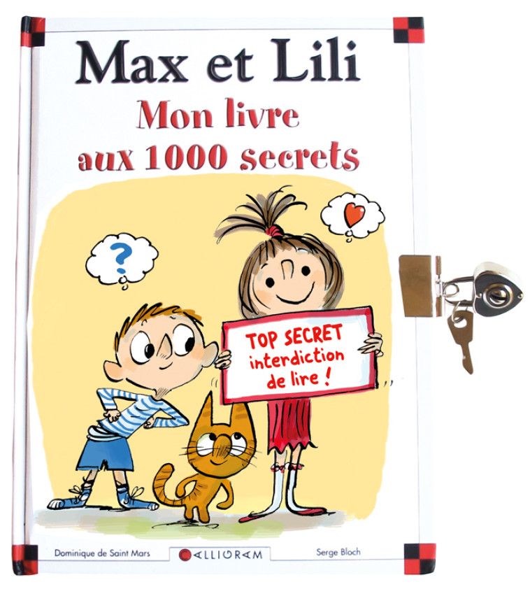 Mon livre aux mille secrets -  Serge Bloch - CALLIGRAM