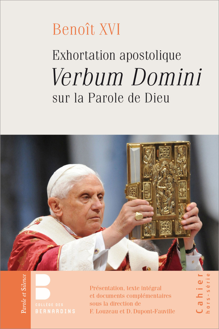 VERBUM DOMINI -  Benoît XVI - PAROLE SILENCE