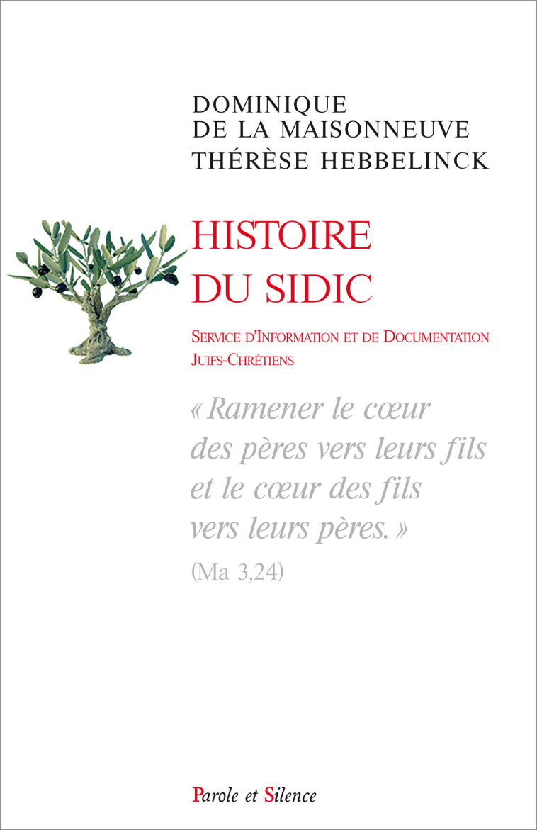 Histoire du SIDIC - Thérèse Hebbelinck - PAROLE SILENCE