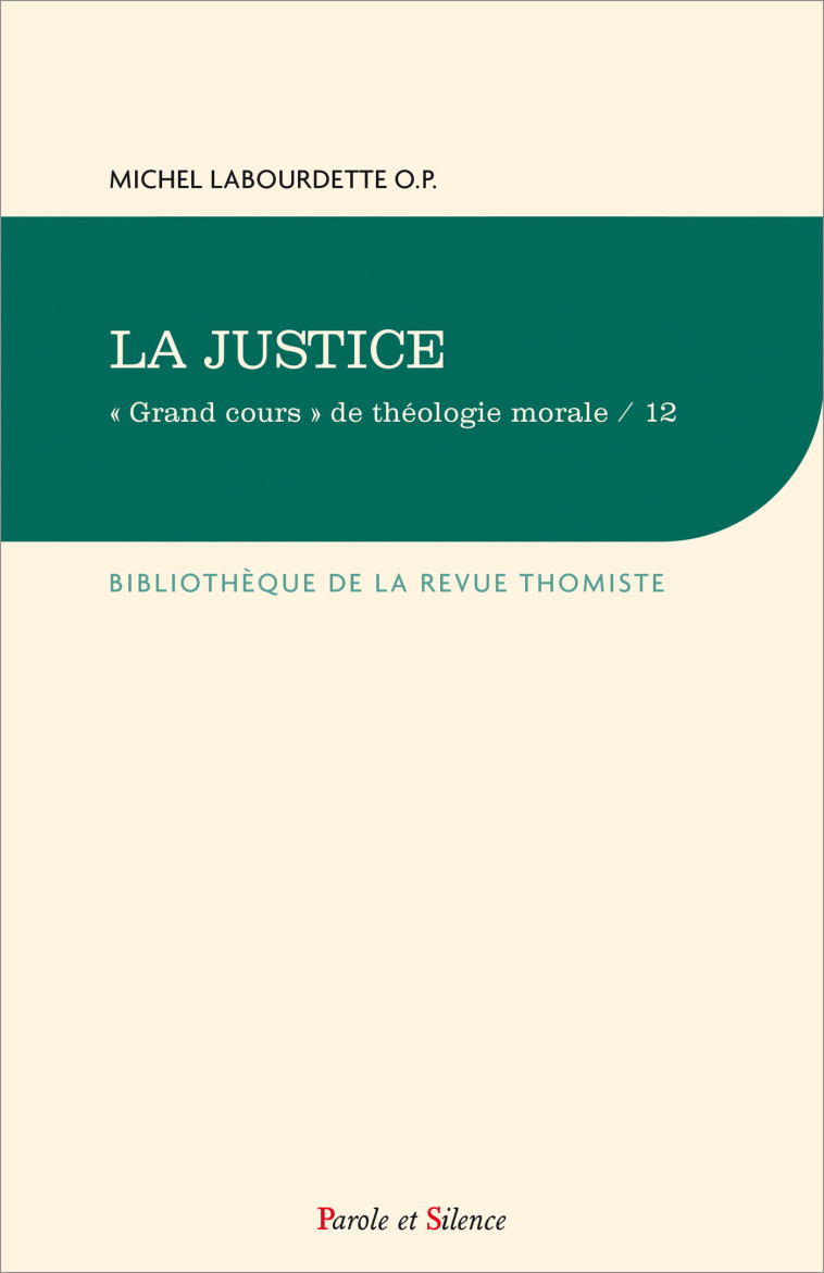 La justice - Michel Labourdette - PAROLE SILENCE