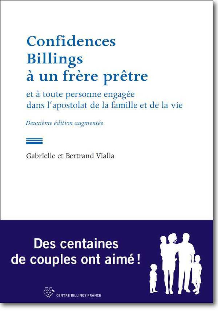 Confidences Billings à un frère prêtre - Gabrielle et Bertrand VIALLA - BILLINGS