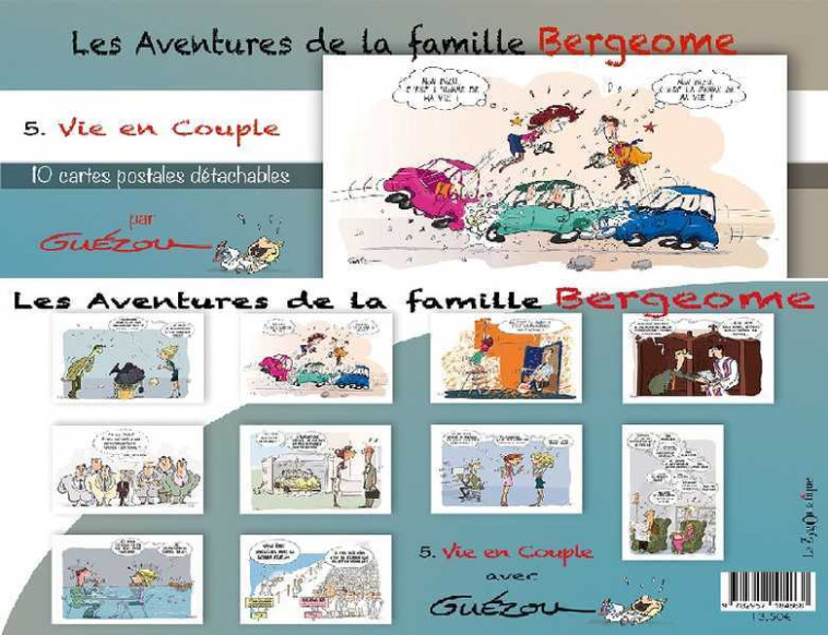 Livret Collection : Les Aventures de la Famille Bergeome N°5. Vie en Couple - Yves Guézou - LE ZYGOMATIQUE