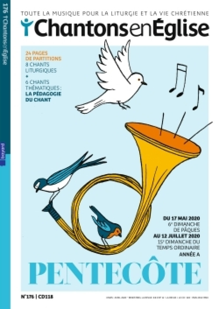 Chantons en Eglise - mai 2021 N° 183 -   - BAYARD PRESSE