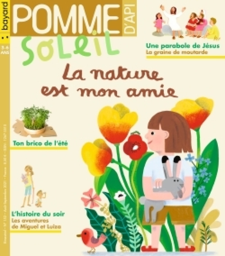 Pomme d'Api Soleil - août 2021 N° 152 -   - BAYARD PRESSE