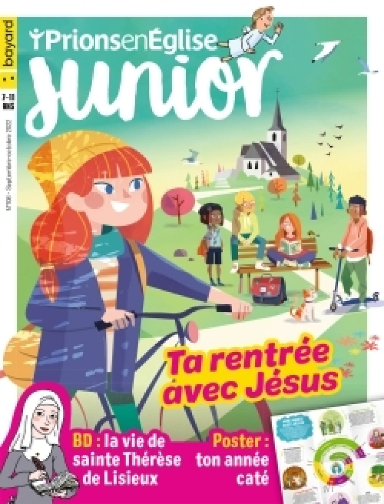 Prions Junior - septembre 2022 N° 108 -   - BAYARD PRESSE