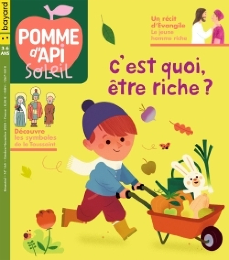 Pomme d'Api Soleil - octobre 2023 N° 165 -   - BAYARD PRESSE