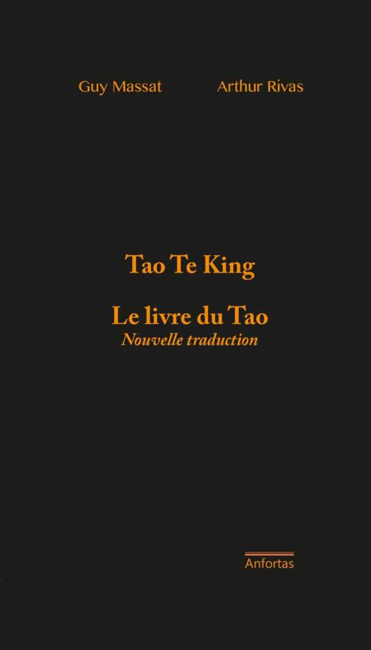 Tao Te King - XXX - ANFORTAS