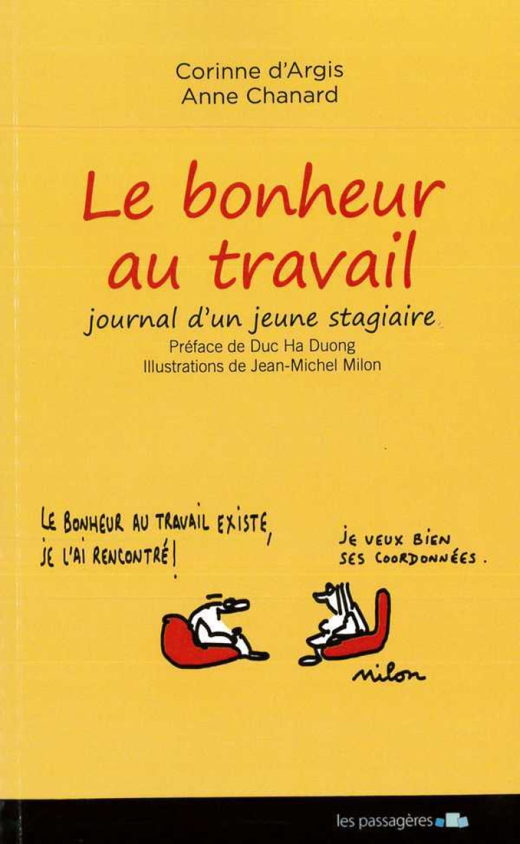 Journal d'un jeune stagiaire - Anne CHARNARD - LES PASSAGERES