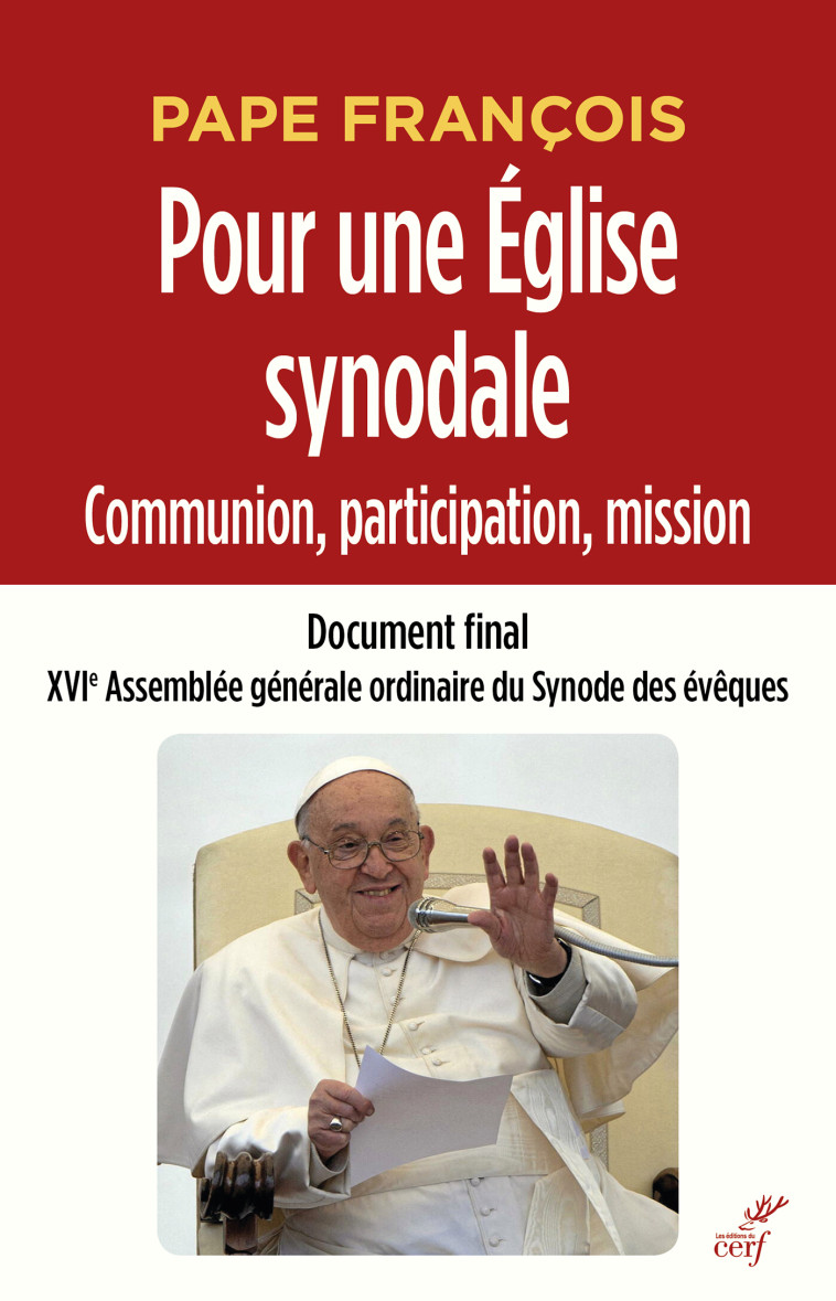 Pour une Eglise synodale : communion, participation, mission -  Xvi assemblea gen. - CERF