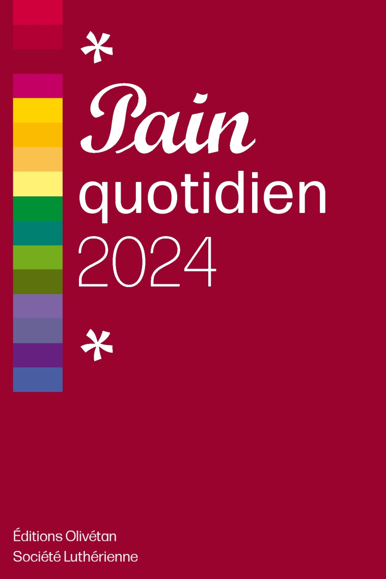 Pain quotidien 2024 -  Collectif - OLIVETAN