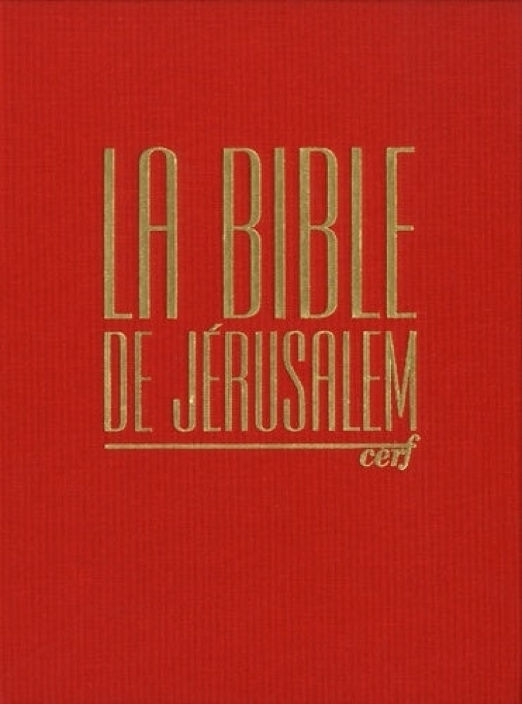 Bible Jérusalem -  Collectif - BIBLI O