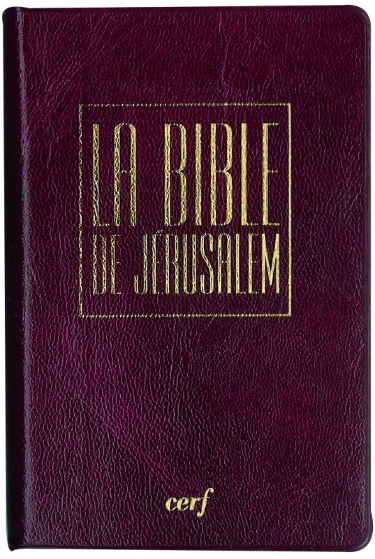 Bible Jérusalem -  Collectif - BIBLI O